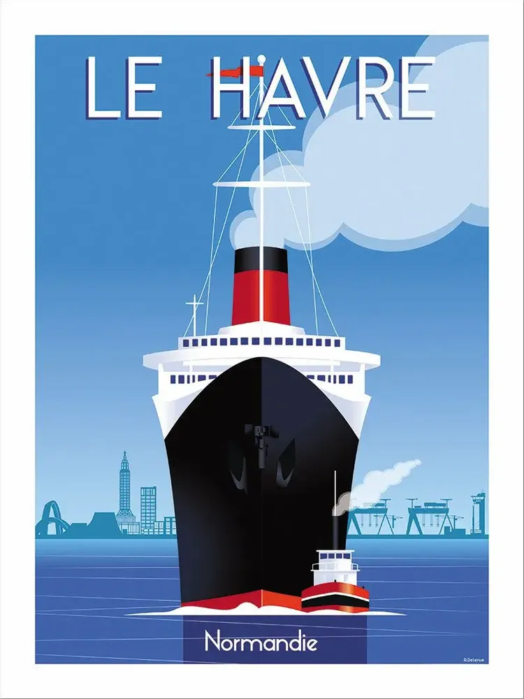 Affiches - Collection Raphaël Delerue - BLUE SHAKER