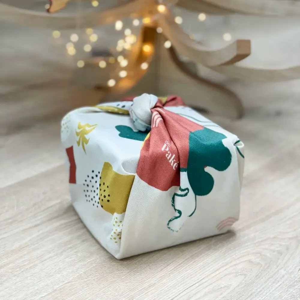 Gifts - Reusable gift wrap (furoshiki) 50 X 50 cm - PAKÉ