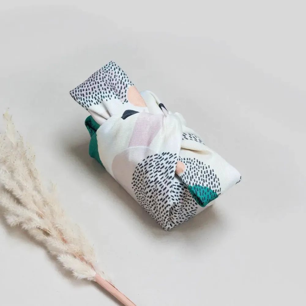 Gifts - Reusable gift wrap (furoshiki) 50 X 50 cm - PAKÉ