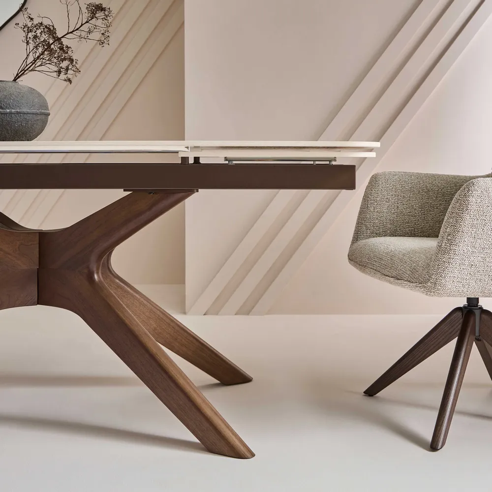 Dining Tables - TIVOLI DINING ROOM TABLE - SIGNATURE MOBILIER ET DÉCORATION