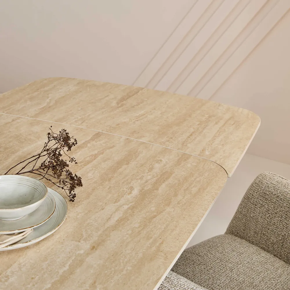 Dining Tables - TIVOLI DINING ROOM TABLE - SIGNATURE MOBILIER ET DÉCORATION