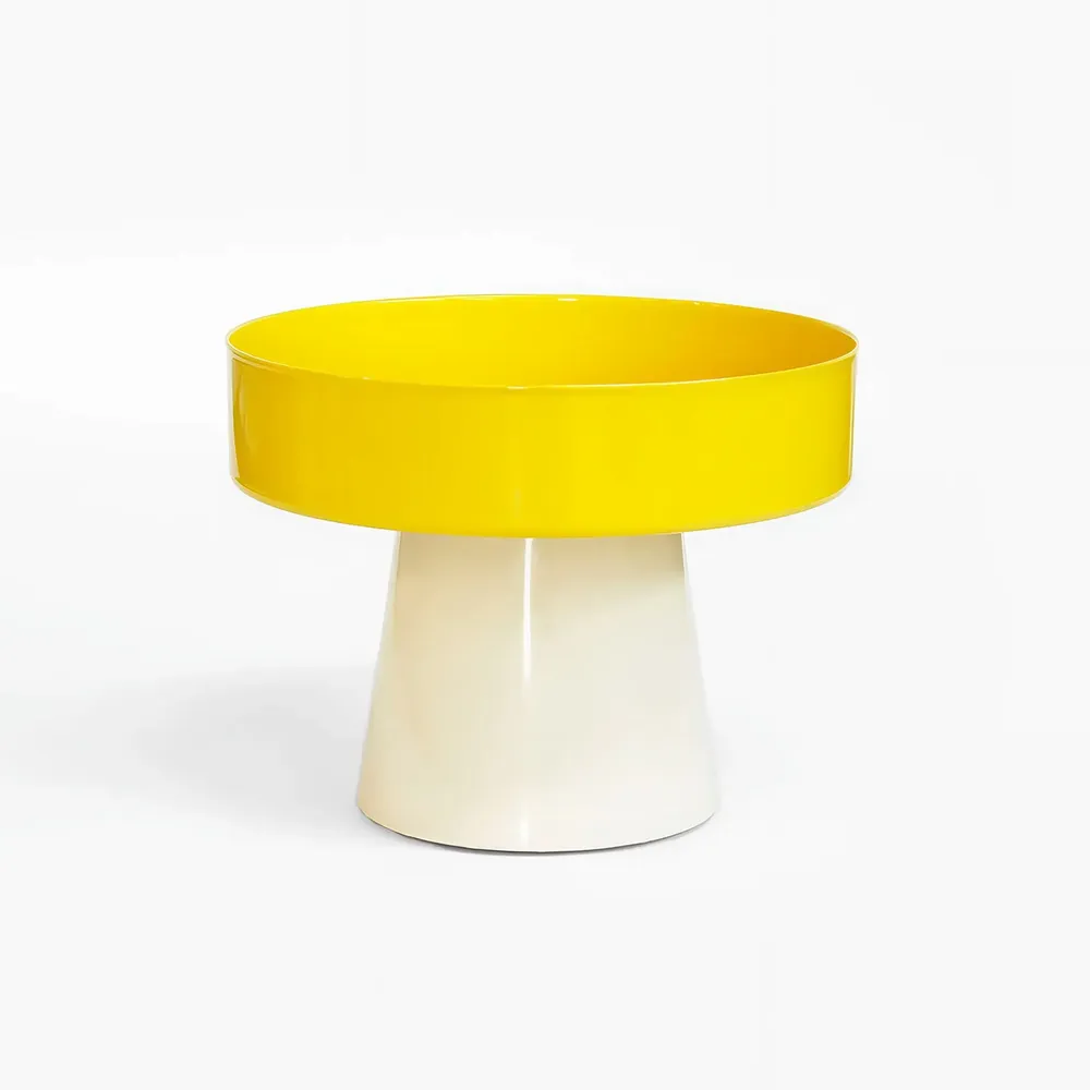 Plats et saladiers - Coupe sur pied Loop – Rythme dans la forme et la couleur - ISUWA