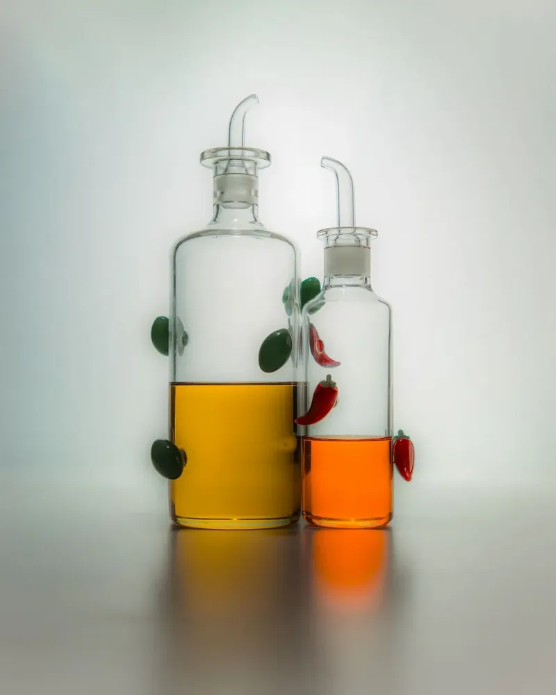 Verres - The Olive Bottle - MAISON BALZAC