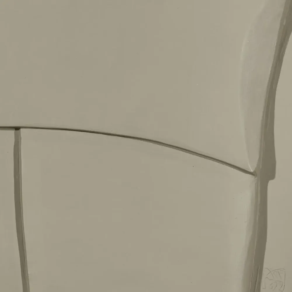 Services - 'Esquisto 04 Circular Moka' - Original Painting - 110x110cm - PERSPECTIVA 10