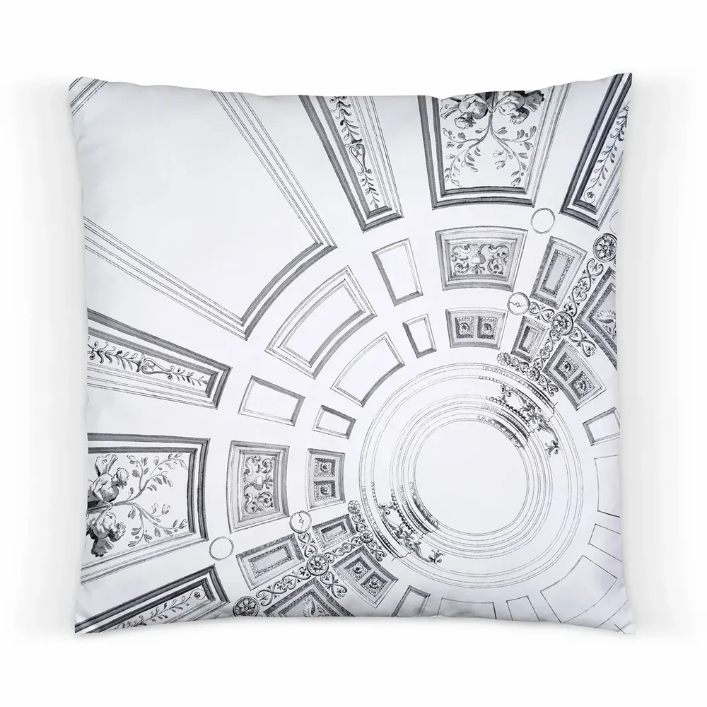 Fabric cushions - CHAPEL SIDE CUSHION - LOVE BY MILSHTEIN