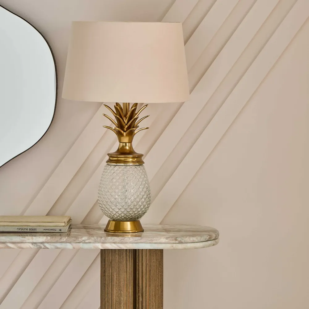 Table lamps - PINEAPPLE TABLE LAMP - SIGNATURE MOBILIER ET DÉCORATION