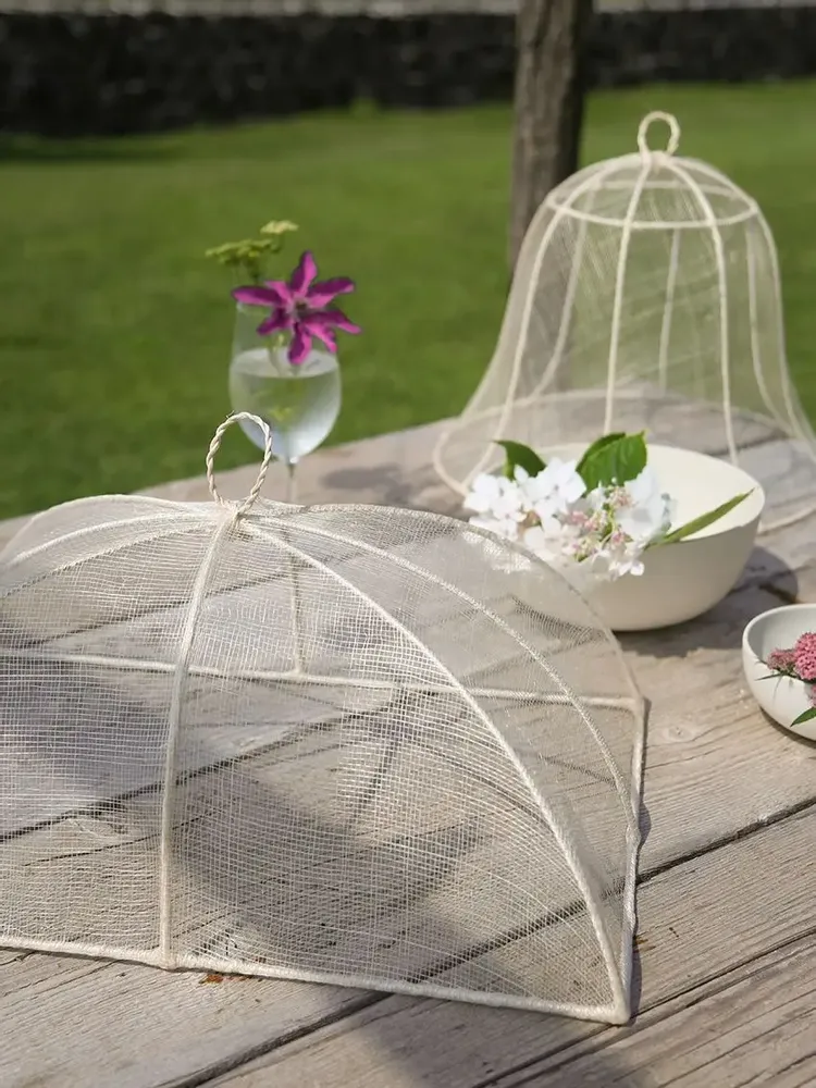 Trays - 100% abaca food covers - FIORIRA UN GIARDINO SRL