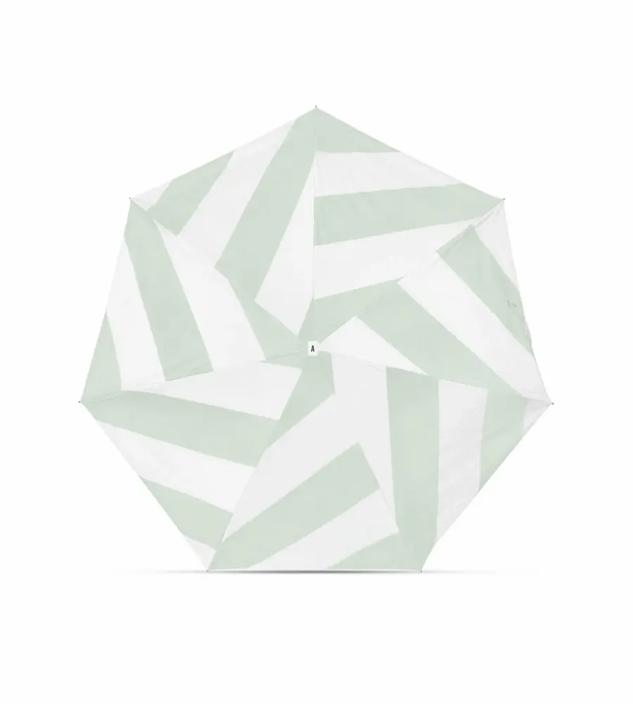 Apparel - UV protection compact umbrella - Lagoon Green Swirl – Boréalis - ANATOLE