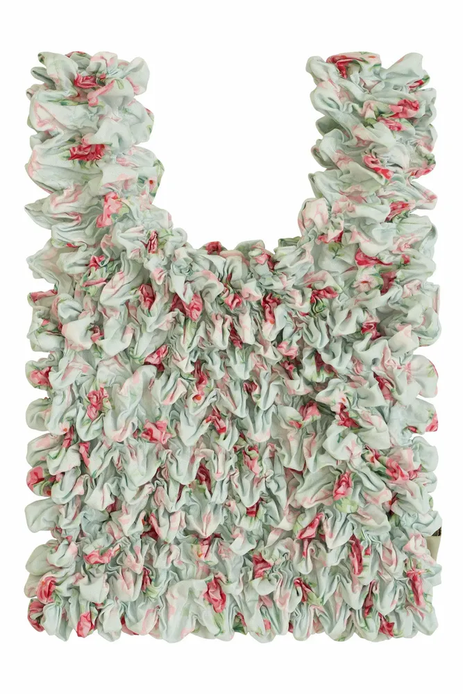 Bags and totes - Eco Bag - Duck Egg Blue & Pink - MY LITTLE ECO BAG