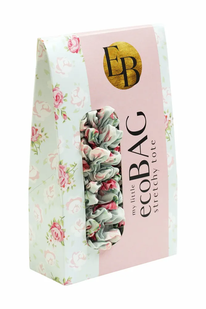 Bags and totes - Eco Bag - Duck Egg Blue & Pink - MY LITTLE ECO BAG