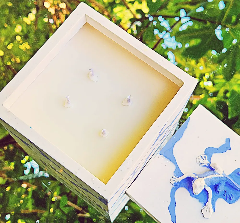 Decorative objects - Chameleon candle - PONPON CURIOSITAS