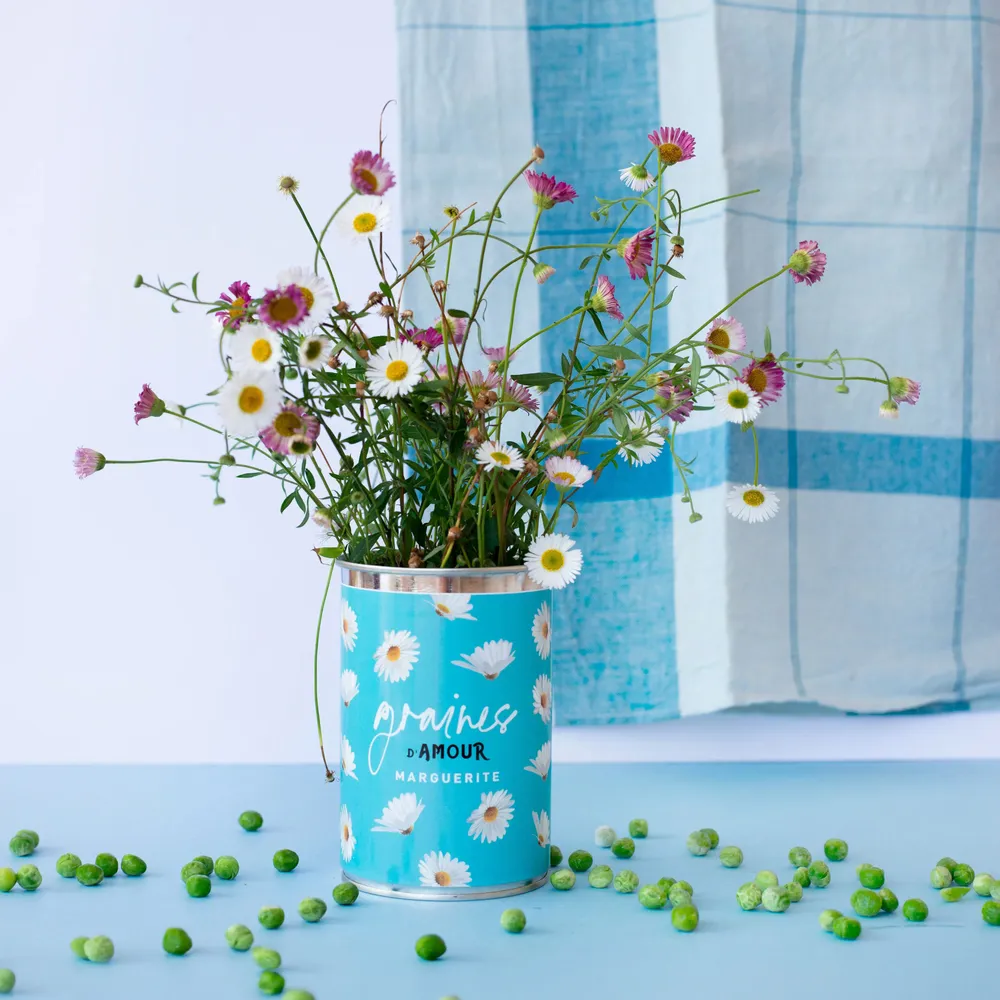Cadeaux - Kit à semer "Graines d'amour" fabriqué en France - MAUVAISES GRAINES