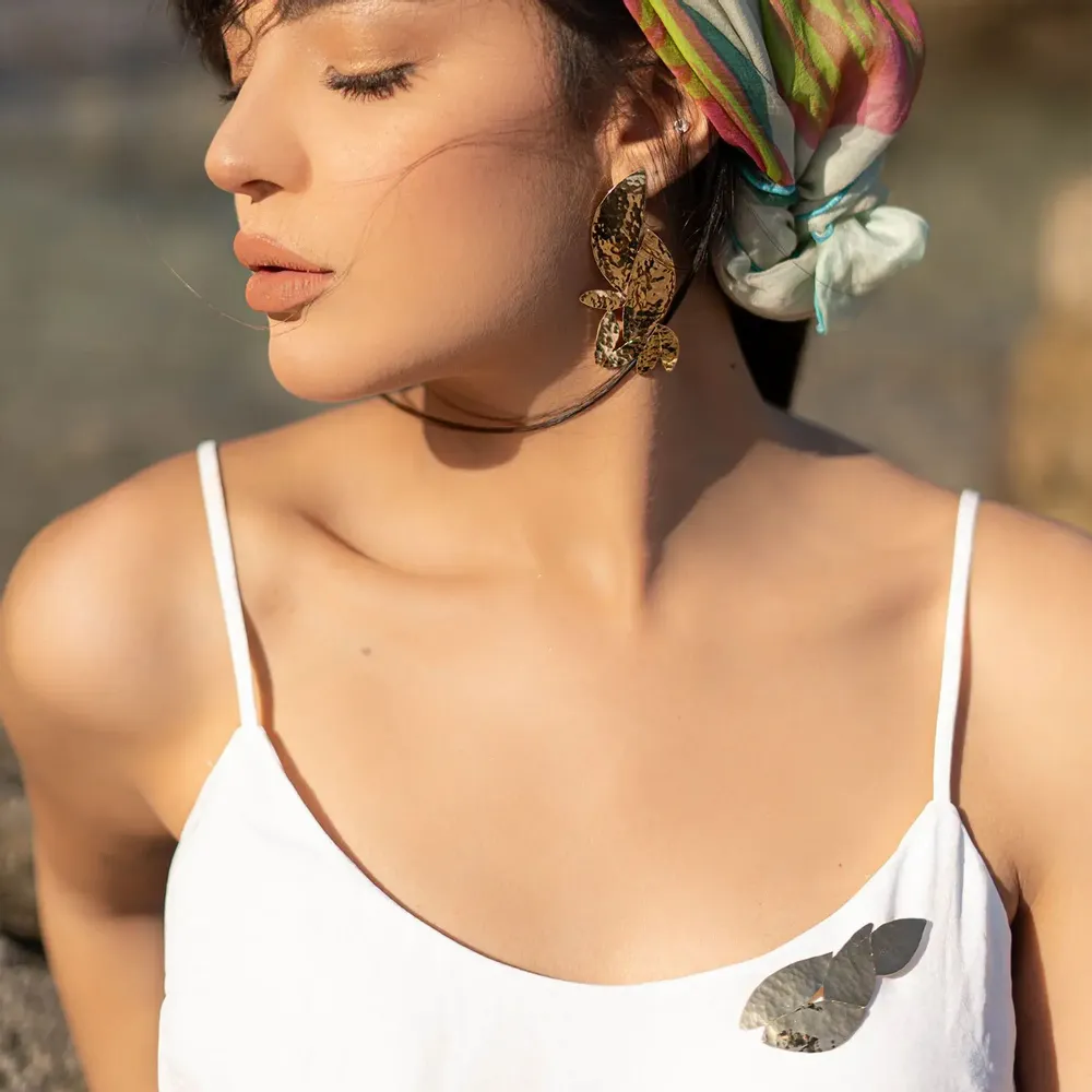 Jewelry - Florence large earrings - SOSOL AND SEA