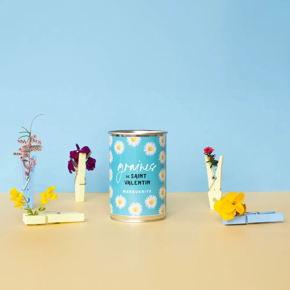 Gifts - Sowing kit\" Valentine's Day\” Made in France - MAUVAISES GRAINES