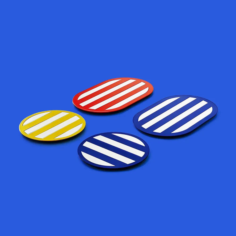 Tea and coffee accessories - Line Coasters – Graphic Simplicity in Form - ISUWA