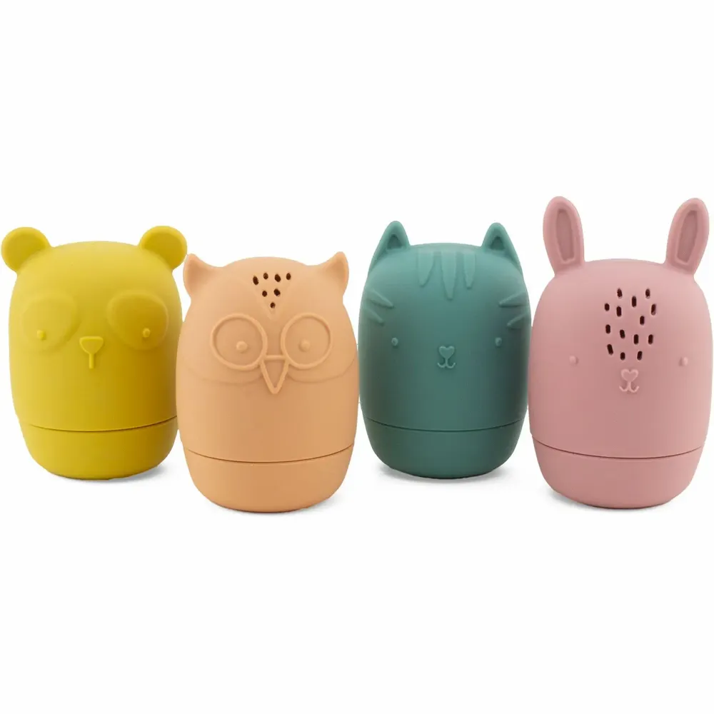 Bain pour enfant - SILICONE : LES ANIMAUX ASPERGEURS - ULYSSE COULEURS D'ENFANCE