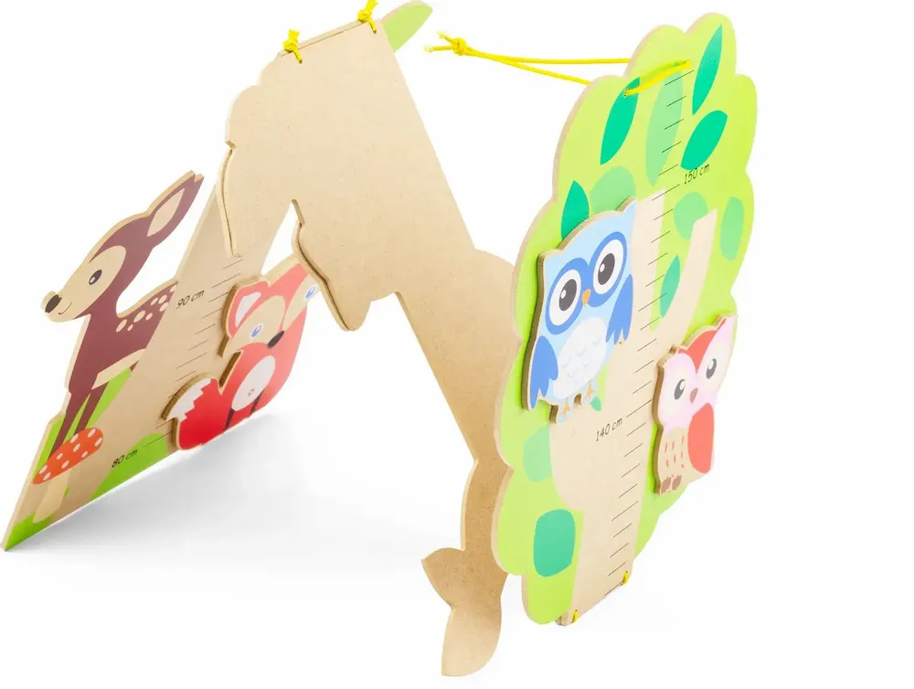 Children's decorative items - MEASURING STICK: FOREST - ULYSSE COULEURS D'ENFANCE