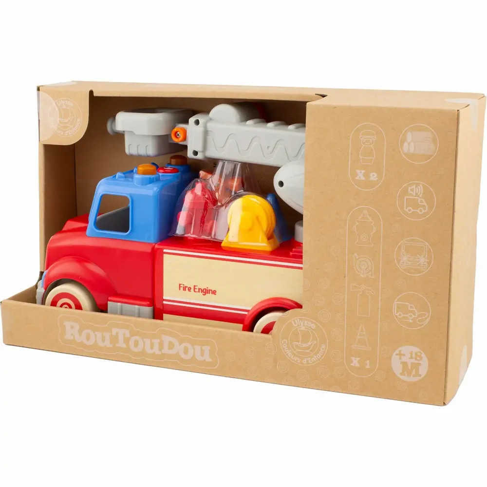 Toys - ROUTOUDOU: FIRE ENGINE - ULYSSE COULEURS D'ENFANCE