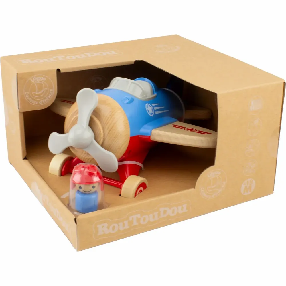 Toys - ROUTOUDOU: PLANE - ULYSSE COULEURS D'ENFANCE