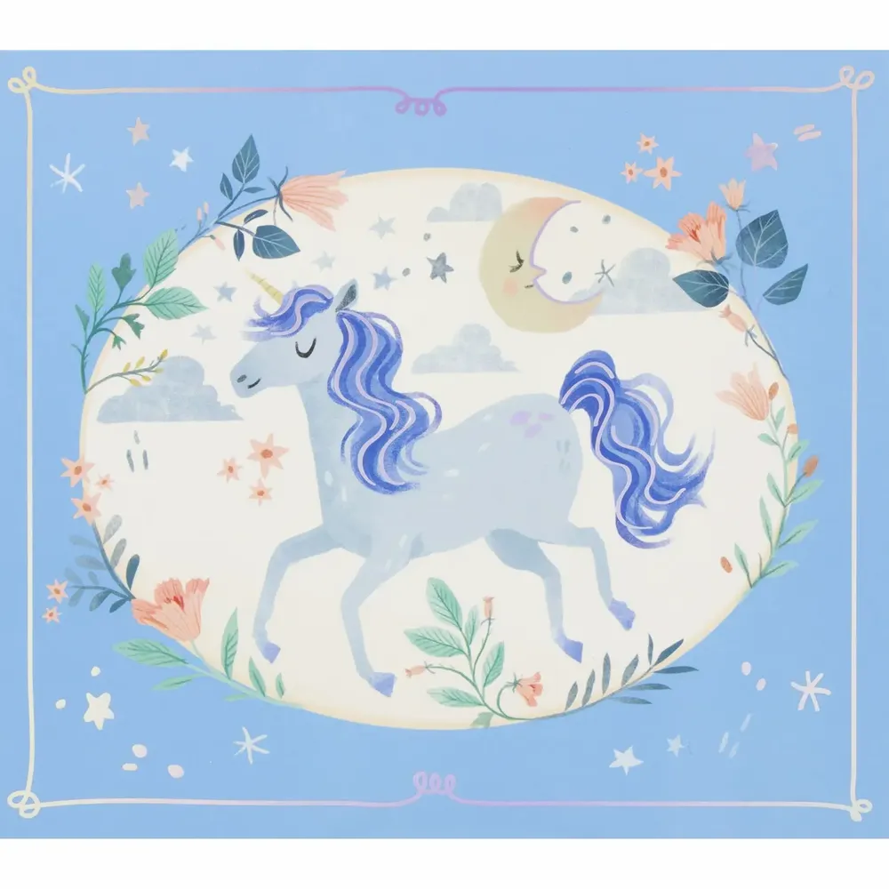 Children's decorative items - MUSICAL BOX 2 DRAWERS UNICORN - ULYSSE COULEURS D'ENFANCE