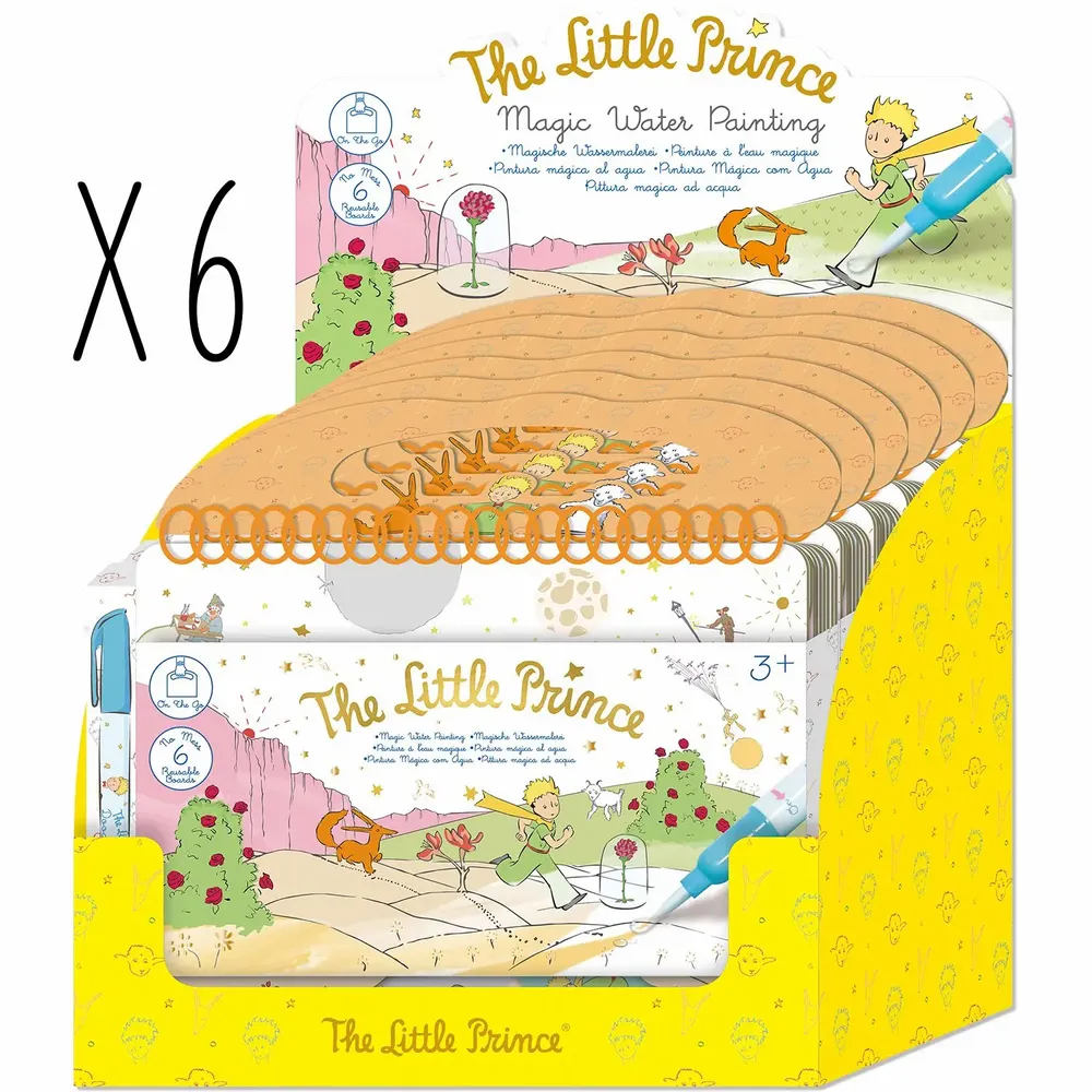 Children's arts and crafts - THE LITTLE PRINCE MAGIC WATER PAINTING - ULYSSE COULEURS D'ENFANCE