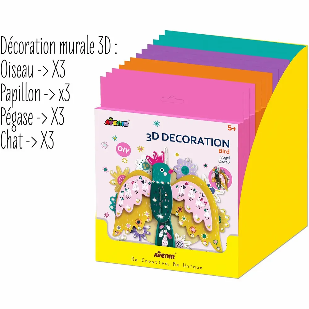 Children's arts and crafts - 3D DECORATION - ULYSSE COULEURS D'ENFANCE