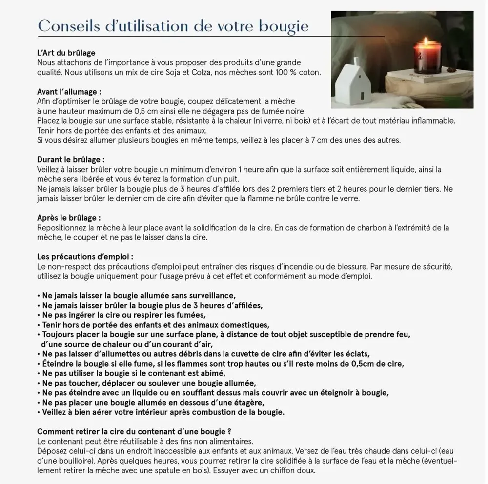 Candles - Bee Oriental Flower Candle Solar Notes - LA ROCHÈRE