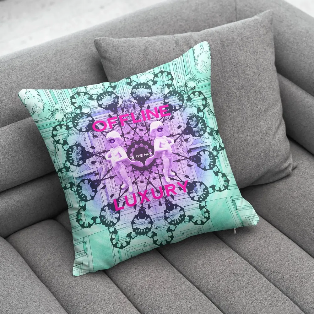 Fabric cushions - KID CUSHION - LOVE BY MILSHTEIN