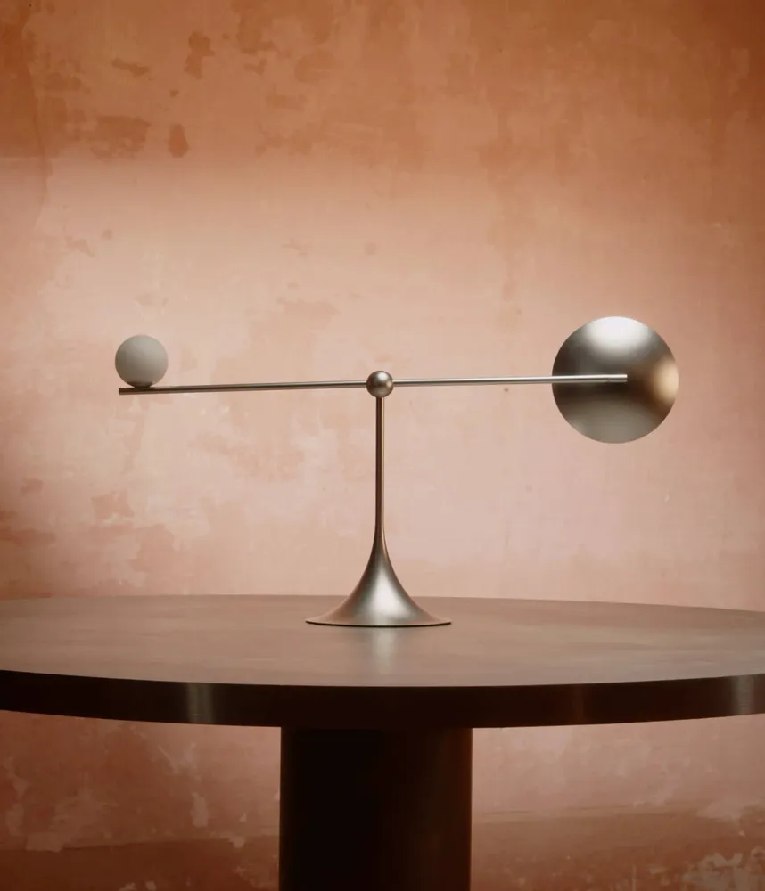 Desk lamps - Ovo Desk Lamp Silver - LUMIO