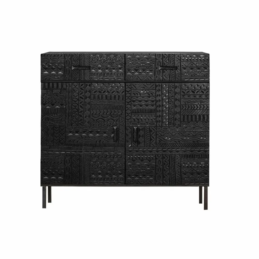 Commodes - Console en manguier noyer foncé - GINER Y COLOMER