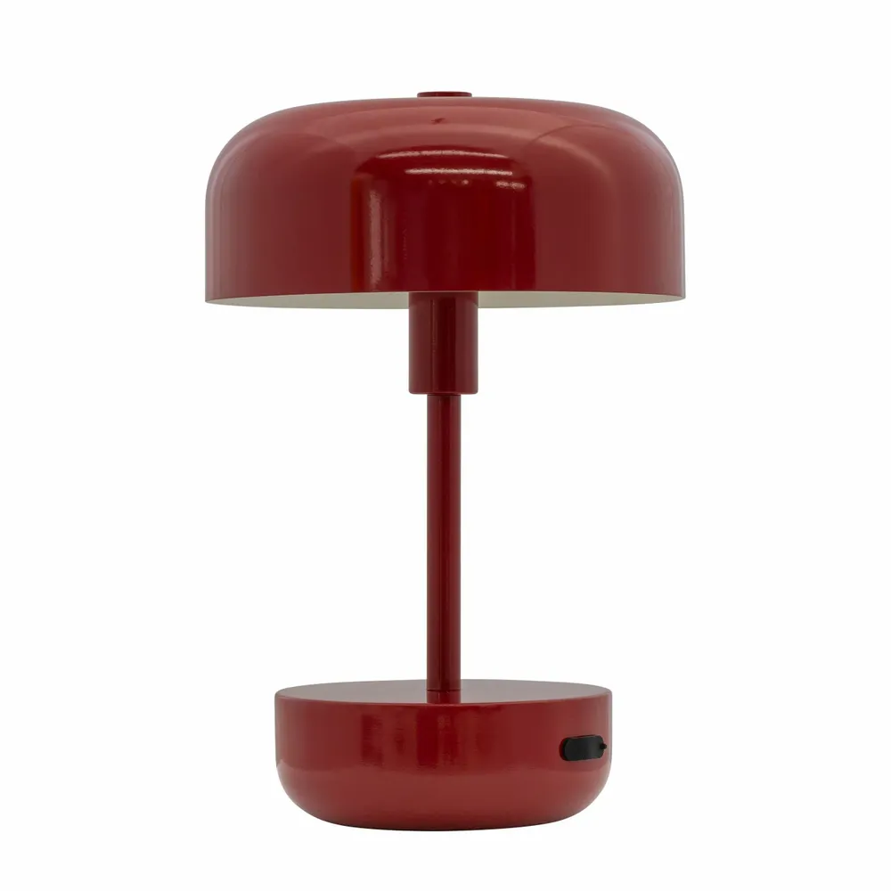Suspensions - Lampe de table rechargeable LED rouge foncé Haipot - DYBERG LARSEN
