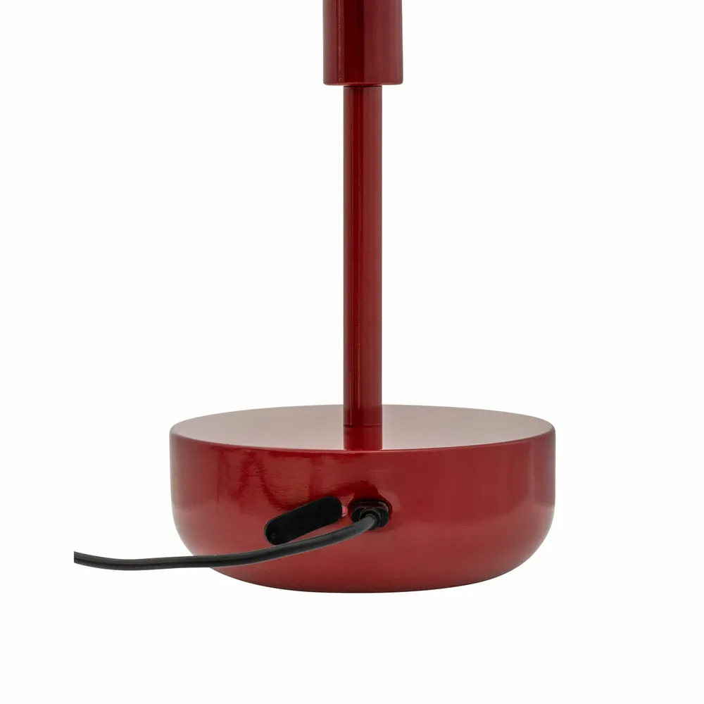 Suspensions - Lampe de table rechargeable LED rouge foncé Haipot - DYBERG LARSEN