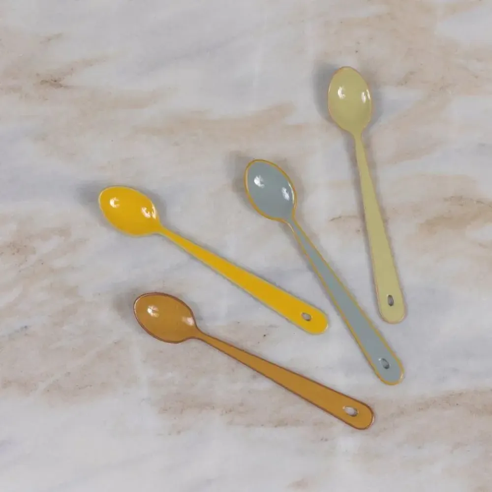 Kitchen utensils - Harlow Bright Enamel utensils - BE HOME