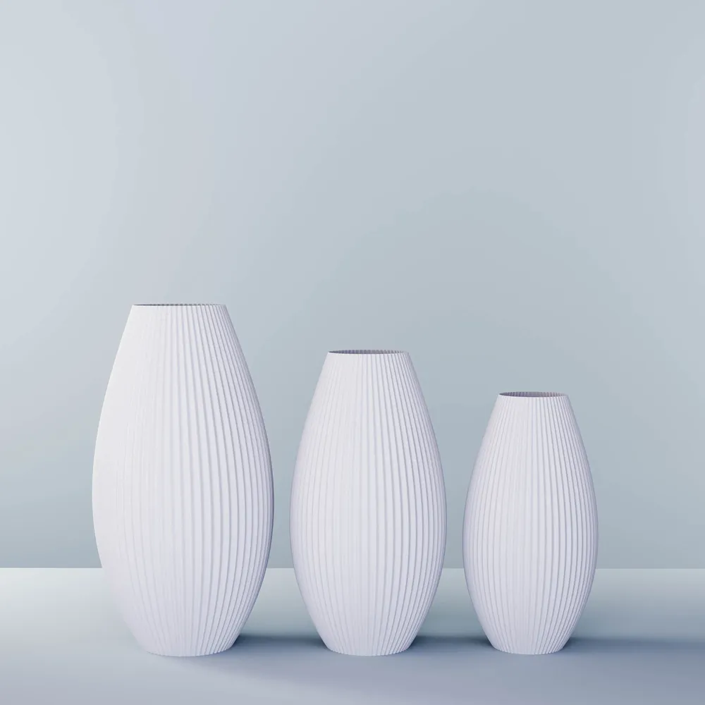 Aménagements pour bureau - Set de vases « Sea » (mer) - AURA 3D