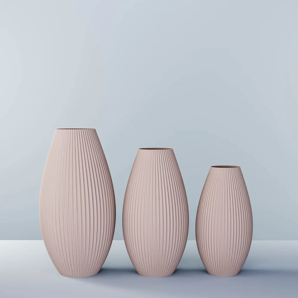 Aménagements pour bureau - Set de vases « Sea » (mer) - AURA 3D