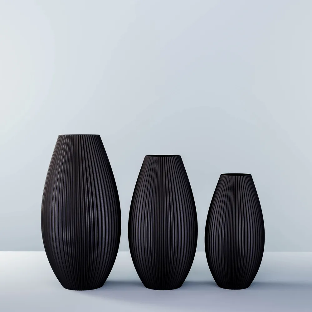 Aménagements pour bureau - Set de vases « Sea » (mer) - AURA 3D