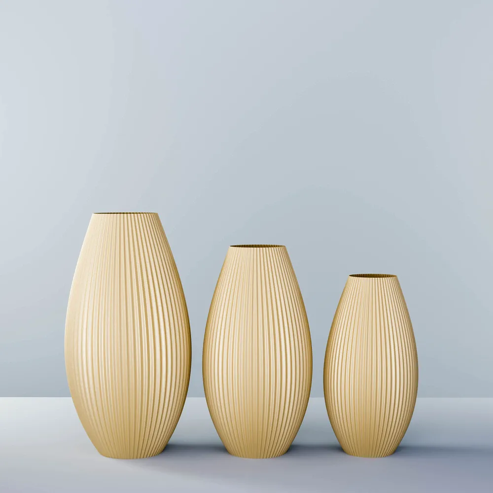 Aménagements pour bureau - Set de vases « Sea » (mer) - AURA 3D