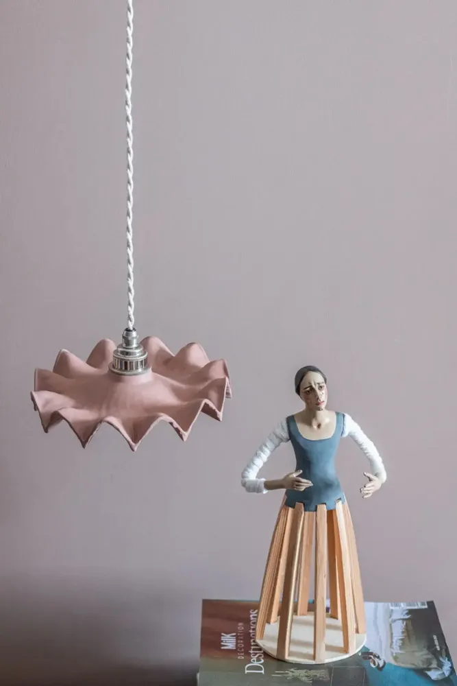 Suspensions - Alvor suspension en porcelaine - LUZ EDITIONS