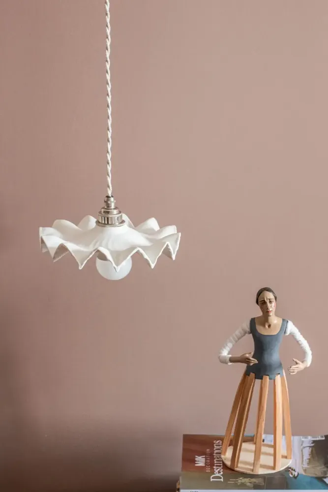 Suspensions - Alvor suspension en porcelaine - LUZ EDITIONS