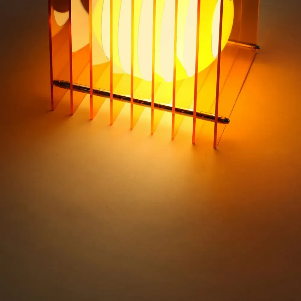 Design objects - Lớp small square in orange acrylic CE - BANG
