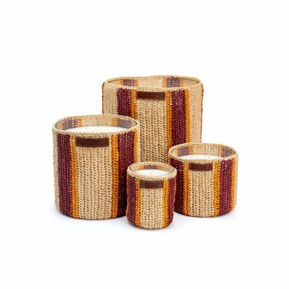Decorative objects - Raffia Rim - CÔTÉ BOUGIE MARRAKECH