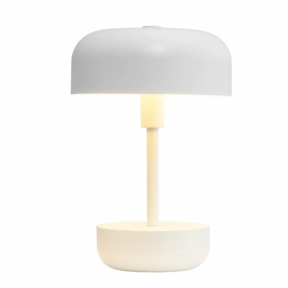 Table lamps - Haipot white LED rechargeable table lamp - DYBERG LARSEN