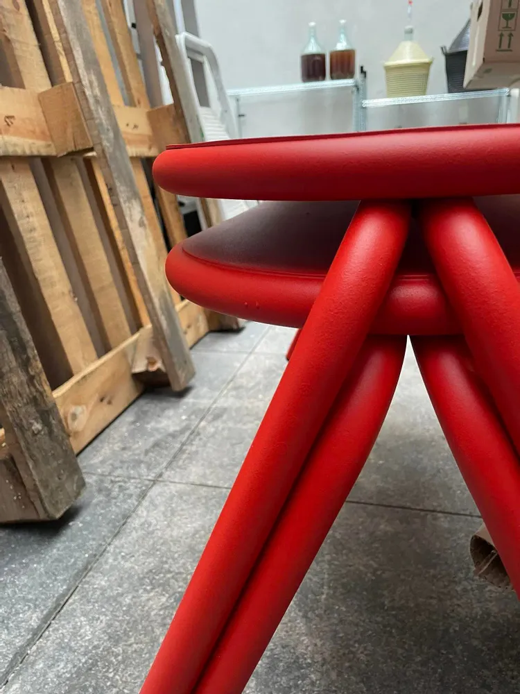 Lawn chairs - PASTILLE stackable outdoor bench - VIADUCS