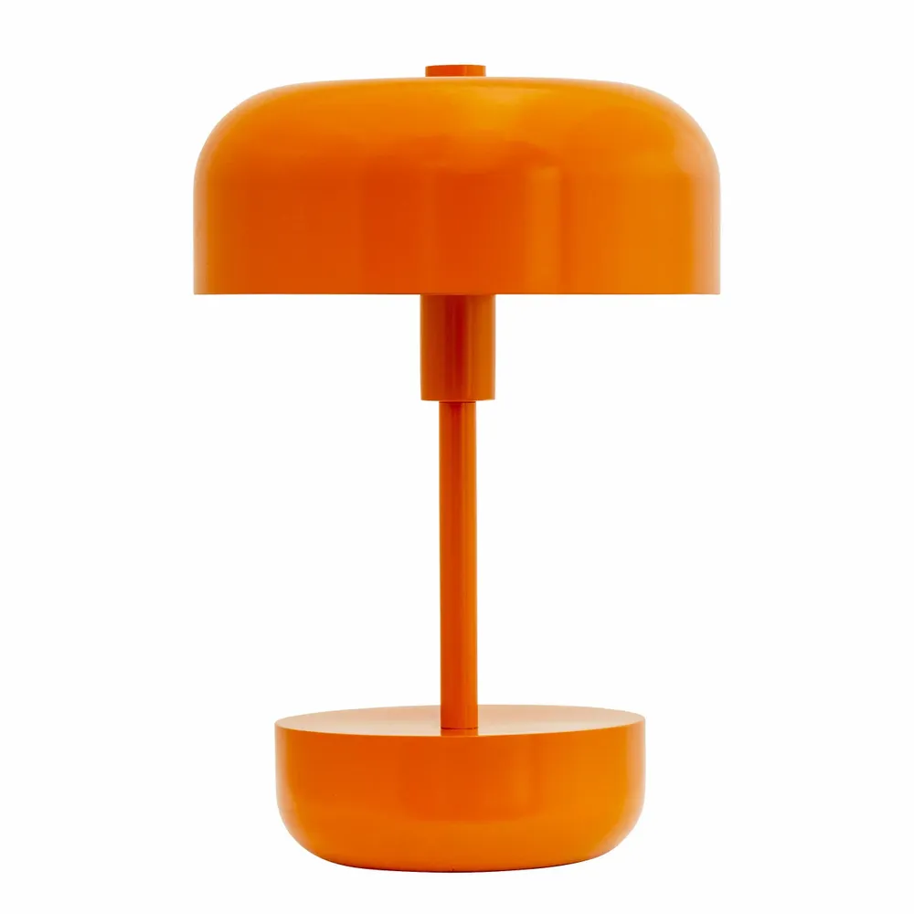 Table lamps - View in AR View in 3D Haipot orange LED rechargeable table lamp - DYBERG LARSEN
