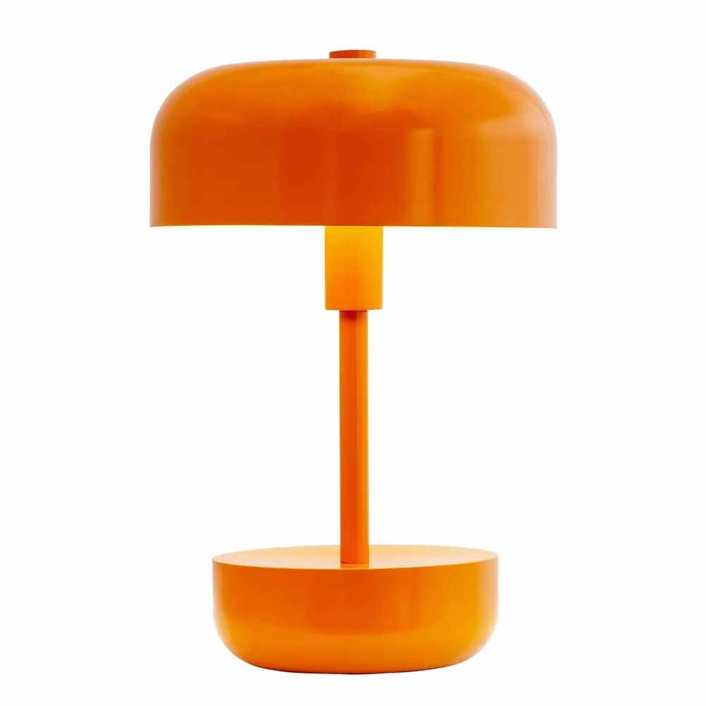 Table lamps - View in AR View in 3D Haipot orange LED rechargeable table lamp - DYBERG LARSEN