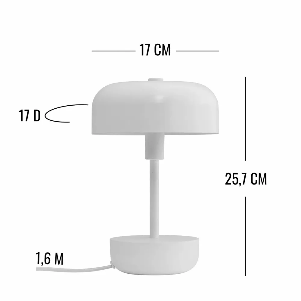 Table lamps - Haipot white table lamp - DYBERG LARSEN