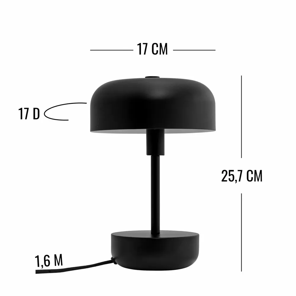 Table lamps - Haipot black table lamp - DYBERG LARSEN
