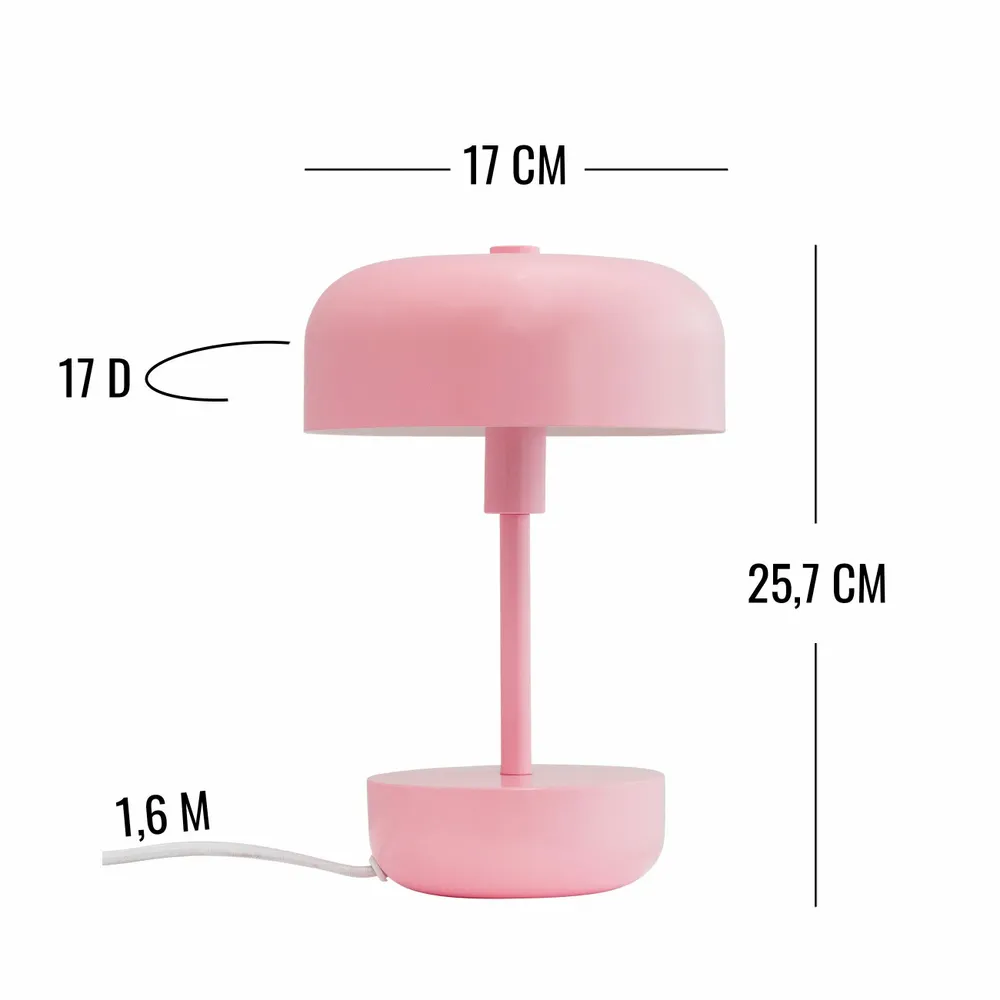 Table lamps - Haipot pink table lamp - DYBERG LARSEN