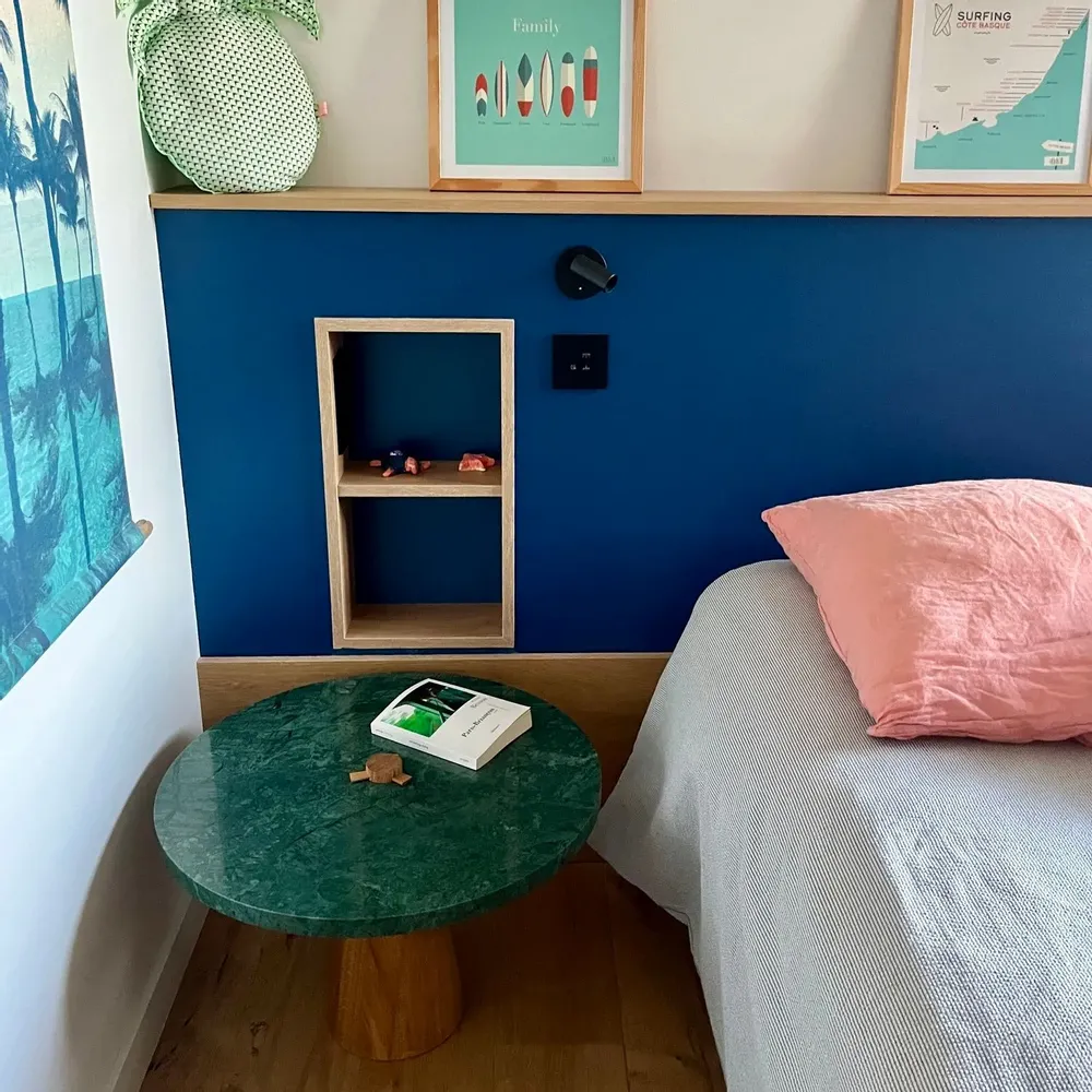 Tables basses - Table basse plateau en pierre naturelle - Ikone - Diamètre 60cm - C'EST BIEN FAIT