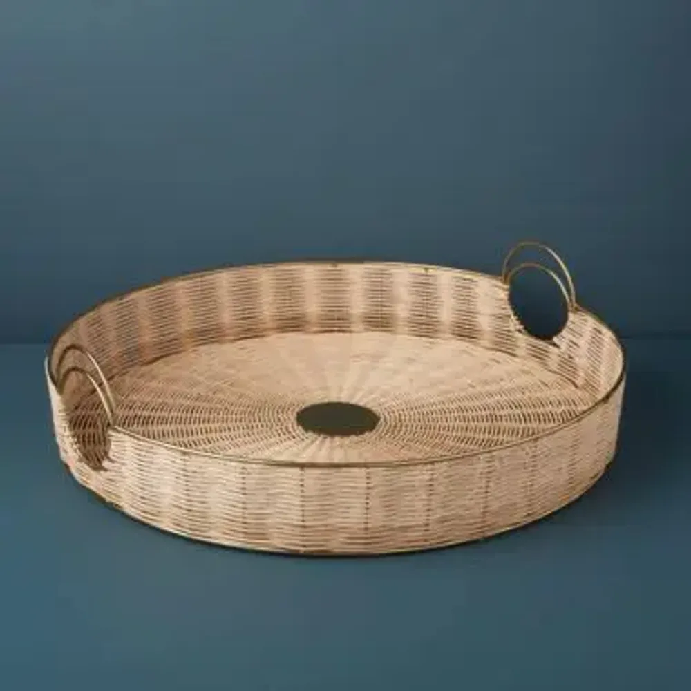 Decorative objects - Rowan trays and baskets - BE HOME